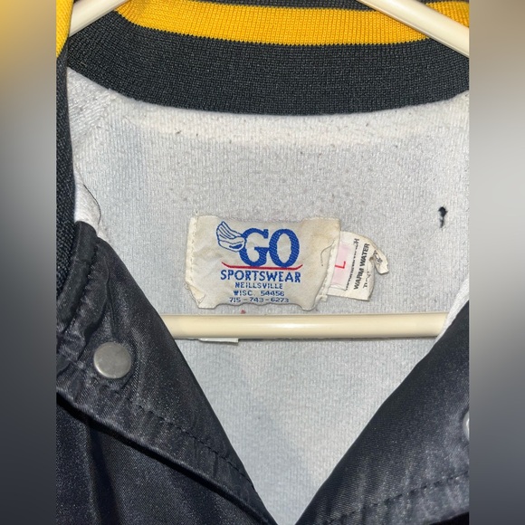 vintage "English Mark Darts" satin bomber jacket 80s Black Men’s Large - Picture 4 of 6